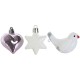Коледни топки Home ESPRIT Розов PVC 25 x 6 x 25 cm Коледни топки Home ESPRIT Розов PVC 25 x 6 x 25 cm