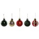 Коледни топки Home ESPRIT Червен Зелен полиетилен 27 x 4 x 26 cm (20 Части)
