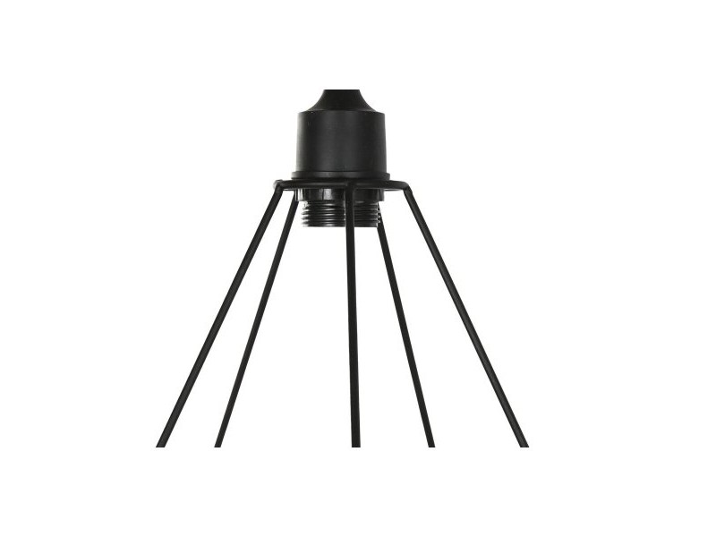 Полилей Home ESPRIT Черен Златен Метал 50 W 28 x 27 x 34 cm (2 броя)