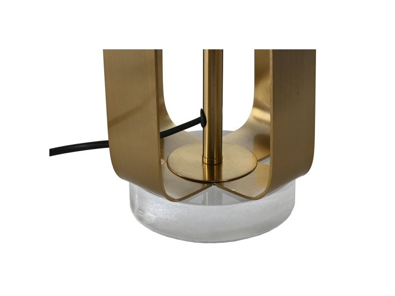 Настолна лампа Home ESPRIT Бял Златен Желязо 50 W 220 V 35 x 35 x 78 cm