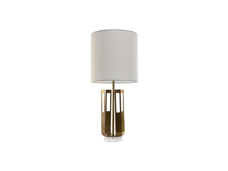 Настолна лампа Home ESPRIT Бял Златен Желязо 50 W 220 V 35 x 35 x 78 cm