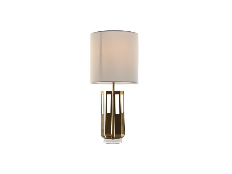 Настолна лампа Home ESPRIT Бял Златен Желязо 50 W 220 V 35 x 35 x 78 cm