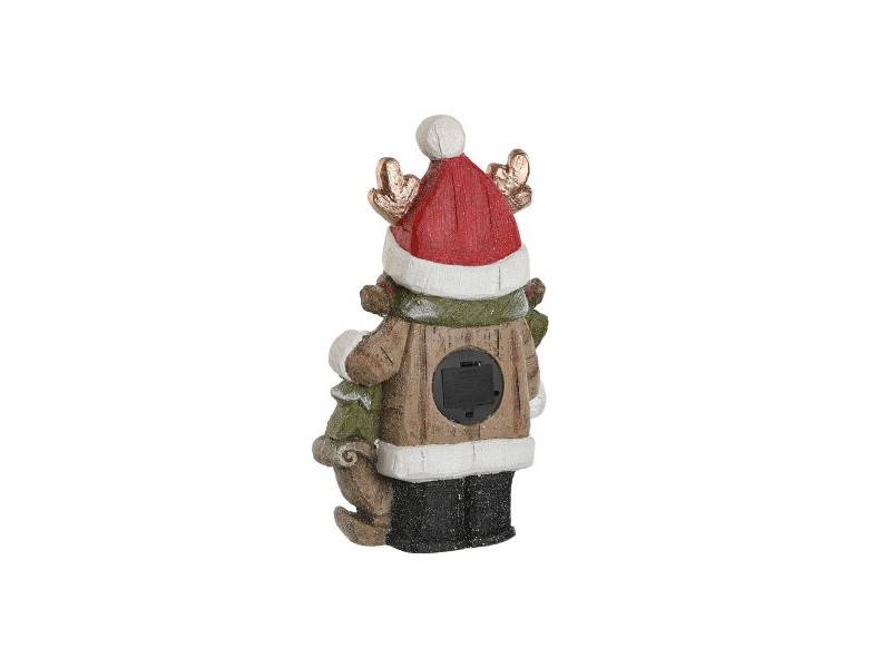 Коледна Украса Home ESPRIT Кафяв Червен 23 x 10,5 x 40 cm (2 броя)