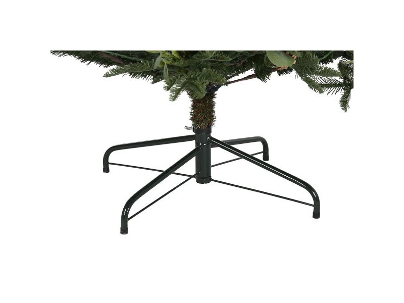 Коледно дърво Home ESPRIT Червен Зелен PVC Метал 144 x 144 x 240 cm
