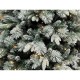 Коледно дърво Home ESPRIT Зелен PVC Метал Снежен 132 x 132 x 210 cm