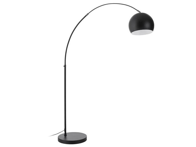 Лампион Home ESPRIT Черен Метал Мрамор 50 W 220 V 36 x 110 x 195 cm