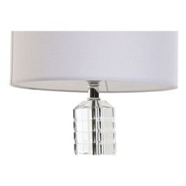 Настолна лампа Home ESPRIT Бял Кристал 50 W 220 V 25 x 25 x 42 cm