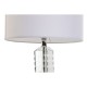 Настолна лампа Home ESPRIT Бял Кристал 50 W 220 V 25 x 25 x 42 cm Настолна лампа Home ESPRIT Бял Кристал 50 W 220 V 25 x 25 x 42 cm