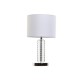 Настолна лампа Home ESPRIT Бял Кристал 50 W 220 V 25 x 25 x 42 cm Настолна лампа Home ESPRIT Бял Кристал 50 W 220 V 25 x 25 x 42 cm