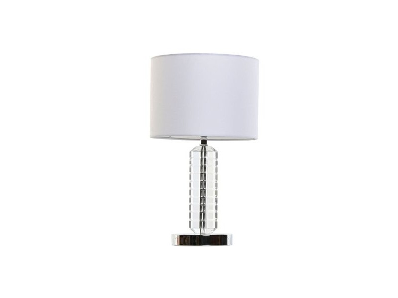 Настолна лампа Home ESPRIT Бял Кристал 50 W 220 V 25 x 25 x 42 cm Настолна лампа Home ESPRIT Бял Кристал 50 W 220 V 25 x 25 x 42 cm