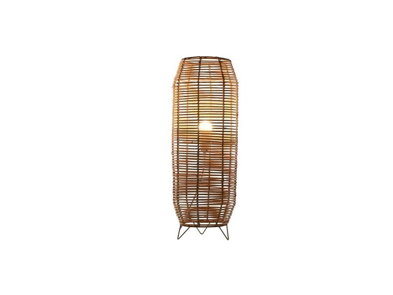 Лампион Home ESPRIT Кафяв 23 x 23 x 65 cm