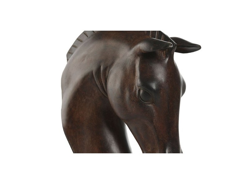 Стенна лампа Home ESPRIT Черен Тъмно сив Колониален Кон 220 V 18 x 21,5 x 50,5 cm (2 броя)