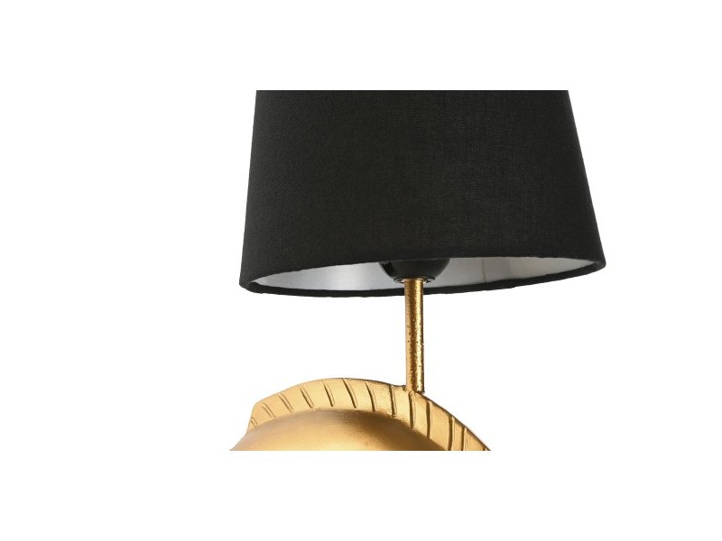 Стенна лампа Home ESPRIT Черен Златен Кон 220 V 18 x 21,5 x 50,5 cm (2 броя)