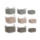 Игра на Кошници Home ESPRIT Въже 28 x 28 x 18 cm