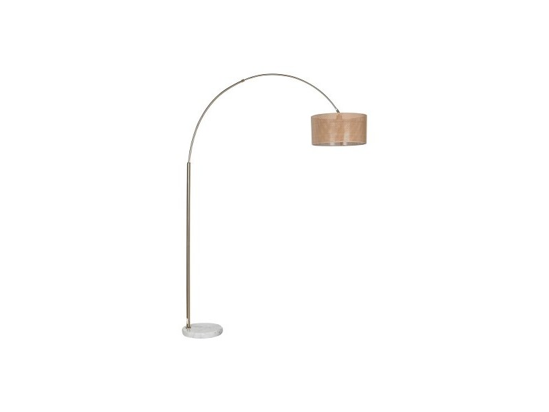 Лампион Home ESPRIT Бял Естествен 50 W 220 V 126 x 40 x 193 cm