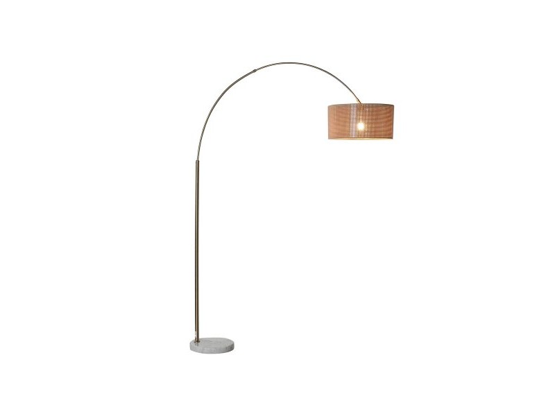 Лампион Home ESPRIT Бял Естествен 50 W 220 V 126 x 40 x 193 cm