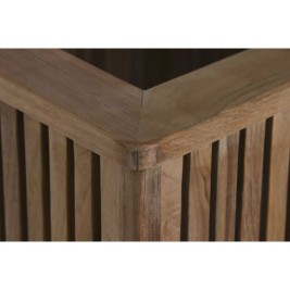 Саксия Home ESPRIT тиково дърво 34,5 x 34,5 x 37 cm