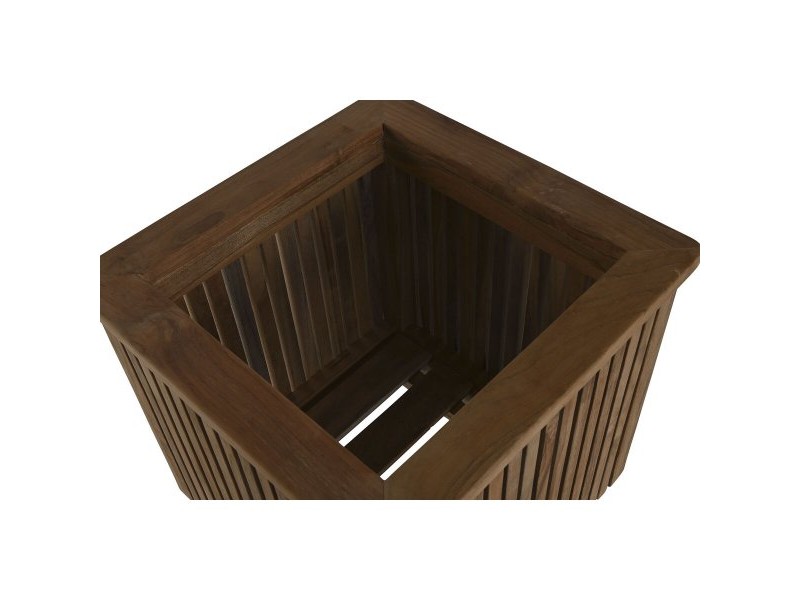 Саксия Home ESPRIT тиково дърво 34,5 x 34,5 x 37 cm