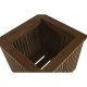 Саксия Home ESPRIT тиково дърво 34,5 x 34,5 x 37 cm