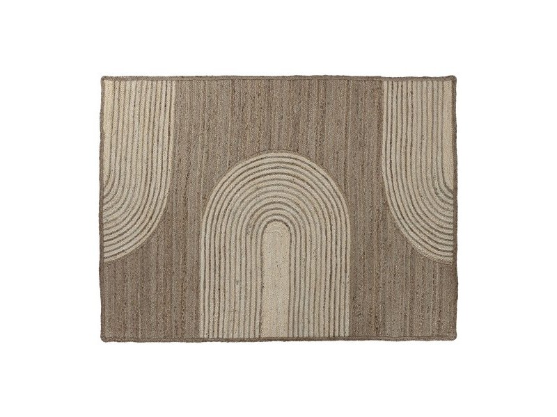 Килим Home ESPRIT Бежов Естествен Boho 160 x 230 x 1 cm
