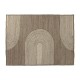 Килим Home ESPRIT Бежов Естествен Boho 160 x 230 x 1 cm