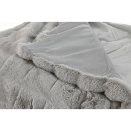 Одеяло Home ESPRIT Светло сив 220 x 240 x 1 cm