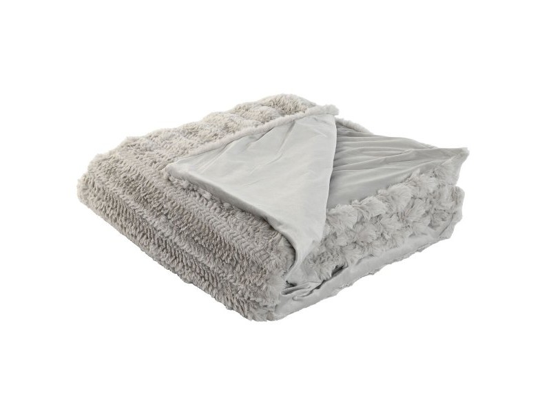 Одеяло Home ESPRIT Светло сив 220 x 240 x 1 cm