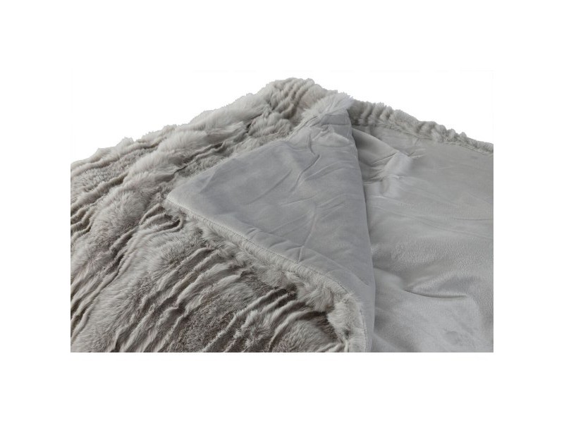 Одеяло Home ESPRIT Светло сив 220 x 240 x 1 cm