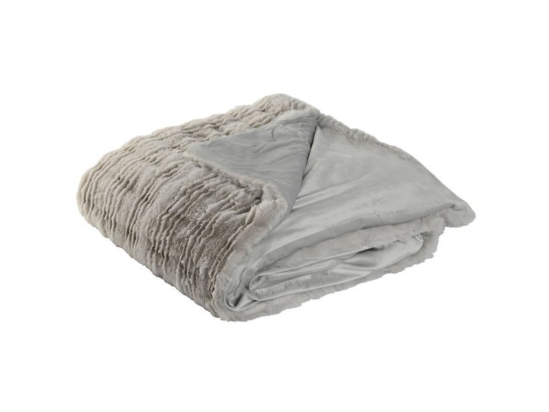 Одеяло Home ESPRIT Светло сив 220 x 240 x 1 cm