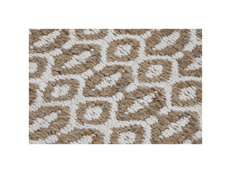 Килим Home ESPRIT Бял Кафяв Boho 75 x 175 cm