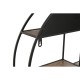 Лавица Home ESPRIT Черен Естествен Метал Дървен MDF 60 x 12 x 60 cm Стенен Лавица Home ESPRIT Черен Естествен Метал Дървен MDF 60 x 12 x 60 cm Стенен