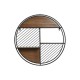 Лавица Home ESPRIT Черен Естествен Метал Дървен MDF 60 x 12 x 60 cm Стенен Лавица Home ESPRIT Черен Естествен Метал Дървен MDF 60 x 12 x 60 cm Стенен