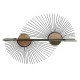 Лавица Home ESPRIT Черен Естествен Метал Дървен MDF 70 x 12 x 51 cm Стенен Лавица Home ESPRIT Черен Естествен Метал Дървен MDF 70 x 12 x 51 cm Стенен