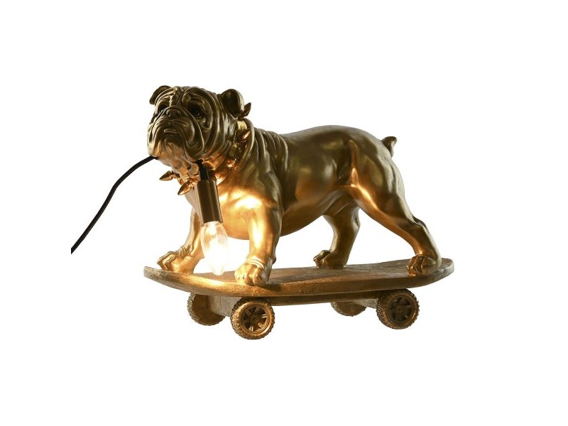Настолна лампа Home ESPRIT Златен Смола 220 V 45 X 23 X 34 cm