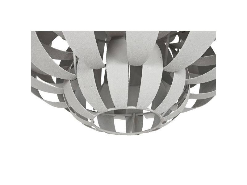 Полилей Home ESPRIT Бял Метал 50 W 50 x 50 x 53 cm