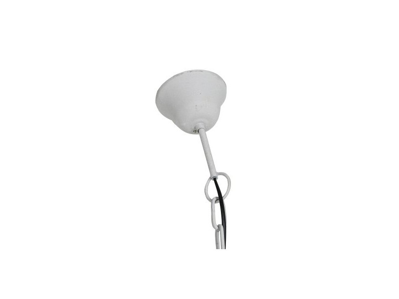 Полилей Home ESPRIT Бял Метал 50 W 50 x 50 x 53 cm