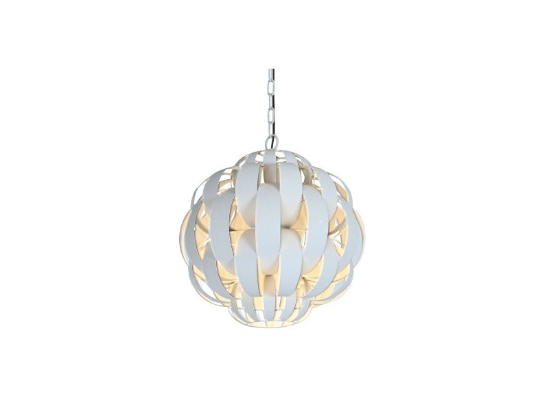 Полилей Home ESPRIT Бял Метал 50 W 50 x 50 x 53 cm