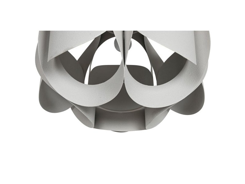 Полилей Home ESPRIT Бял Метал 50 W 42 x 42 x 36 cm