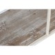 Лавица Home ESPRIT Бял Естествен Метал 159 X 36,5 X 91 cm
