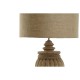 Настолна лампа Home ESPRIT Естествен Юта Дървен 50 W 220 V 41 x 41 x 76 cm