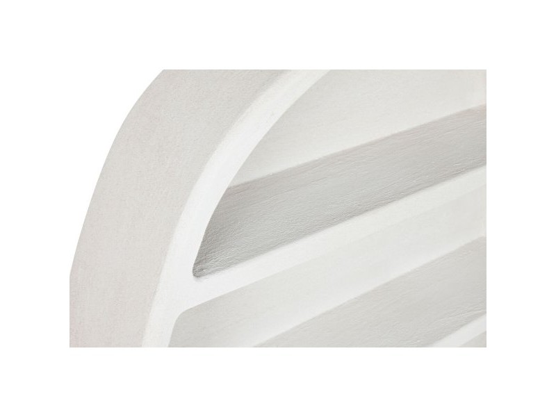 Лавица Home ESPRIT Бял Дървен MDF 100 x 18 x 100 cm Стенен