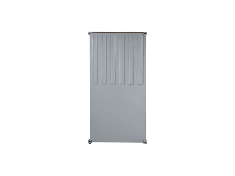 Лавица Home ESPRIT Сив Небесно синьо Метал Дървен MDF 87 x 44 x 168,5 cm