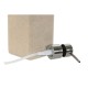 Дозатор за Сапун Home ESPRIT Сметана Сребрист Смола полиетилен 8 x 8 x 18 cm Дозатор за Сапун Home ESPRIT Сметана Сребрист Смола полиетилен 8 x 8 x 18 cm