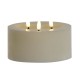 LED Свещ Home ESPRIT Бежов 15 x 15 x 7 cm (AA)