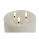 LED Свещ Home ESPRIT Бежов 15 x 15 x 7 cm (AA)
