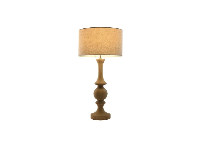 Настолна лампа Home ESPRIT Естествен Дърво манго 50 W 220 V 40 x 40 x 78 cm
