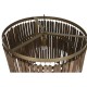 Полилей Home ESPRIT Кафяв Златен Дървен Метал Дърво манго 50 W 60 x 60 x 48 cm
