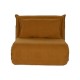 Разтегателен диван Home ESPRIT Горчица Scandi 83 X 85 X 70 CM