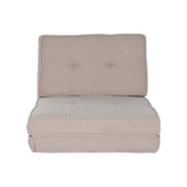 Разтегателен диван Home ESPRIT Бежов Scandi 70 X 76 X 60 CM