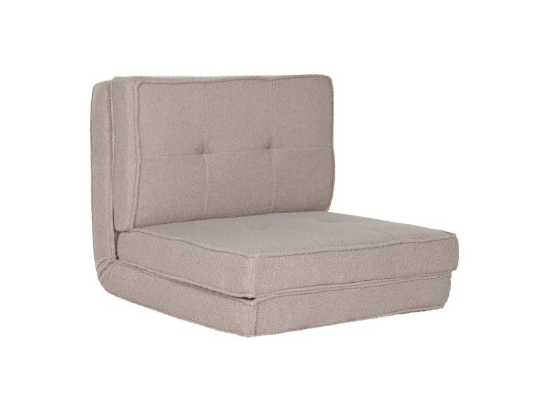 Разтегателен диван Home ESPRIT Бежов Scandi 70 X 76 X 60 CM Разтегателен диван Home ESPRIT Бежов Scandi 70 X 76 X 60 CM
